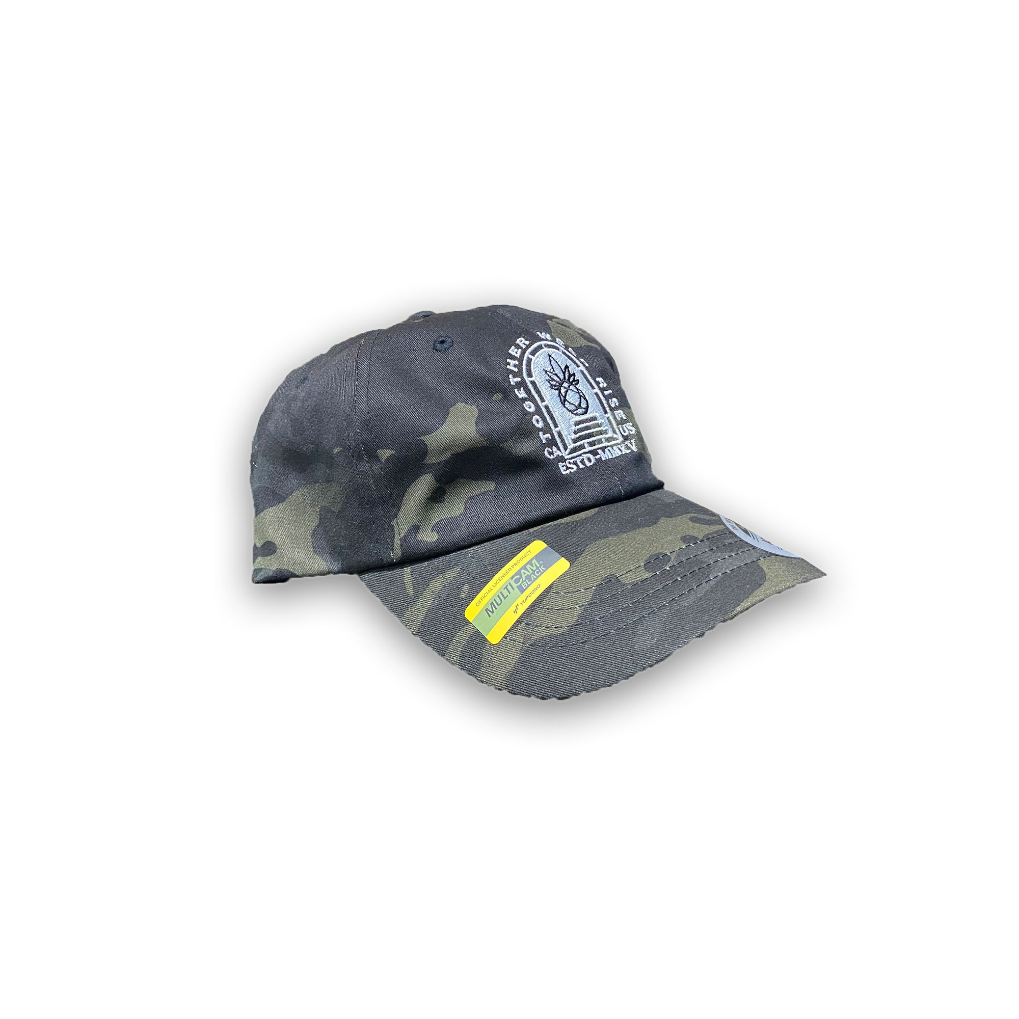 Together Weed Rise Dad Hat (Camo)